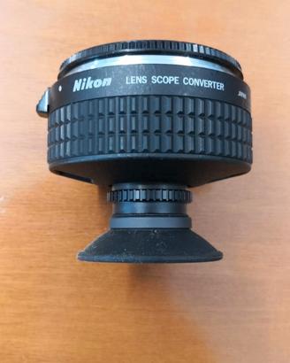 Nikon lens scope converter