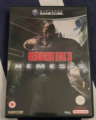 Resident evil 3 per nintendo gamecube