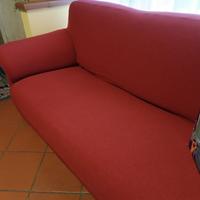 Copridivano 3 posti rosso Happidea