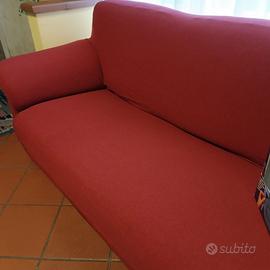 Copridivano 3 posti rosso Happidea