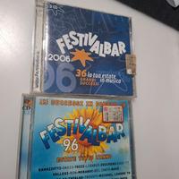 cd originale music festivalbar 1996 e 2006