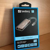 Sandberg USB-C Dock HDMI+2xUSB+PD 100W