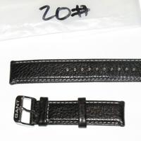 Cinturino GANT ansa 20 mm. vera pelle, fibbia inox
