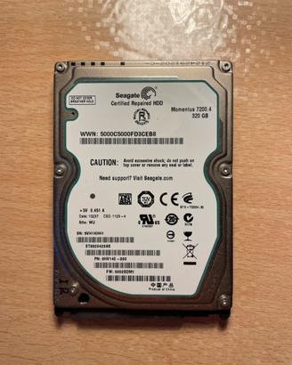 Hard disk 320 gb