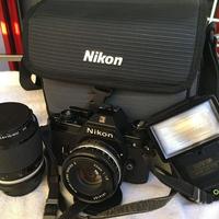 Nikon + Zoom+Flasc e Borsa