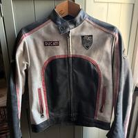 Giacca Ducati vintage in vera pelle