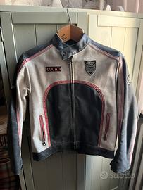 Giacca Ducati vintage in vera pelle