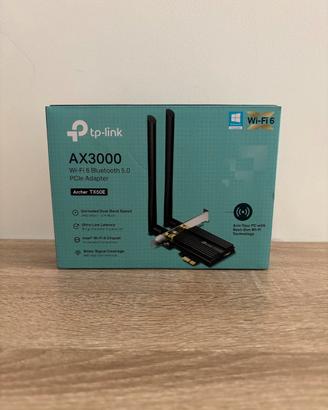 TP-Link Archer TX50E – Scheda Wi-Fi 6 + Bluetooth