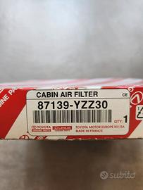 Filtro aria abitacolo originale Toyota 87139YZZ30