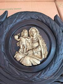 Capezzale letto restaurato