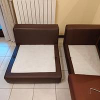 divano con penisola reversibile 