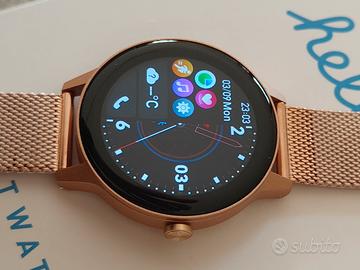 Smartwatch Donna Oro – Chiamate Bluetooth, Imperme
