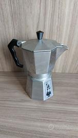 caffettiera Moka Bialetti da 6 usata buone condizi