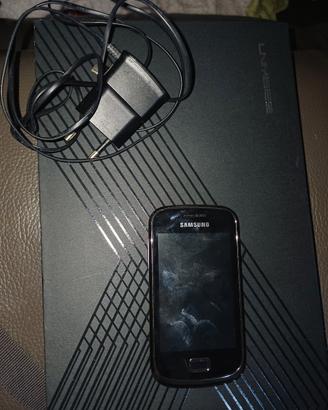 Samsung Galaxy S3 Mini Nero + Caricabatterie - P