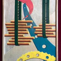 Quadro olio su tela Giorgio Ruffatti 1970