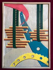 Quadro olio su tela Giorgio Ruffatti 1970