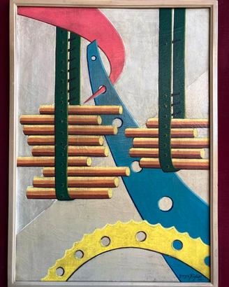 Quadro olio su tela Giorgio Ruffatti 1970