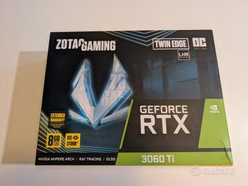 Scheda Video ZOTAC GeForce RTX3060Ti OC 8GB