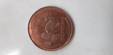 Topolino 100° giro del Calisota medaglia rame