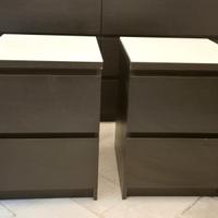 Set IKEA MALM (Cassettiera + 2 Comodini)