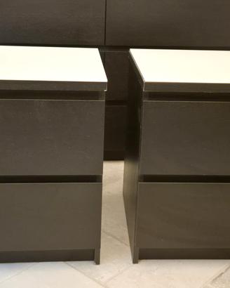 Set IKEA MALM (Cassettiera + 2 Comodini)