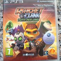 Ratchet e clank tutti per uno ps3 