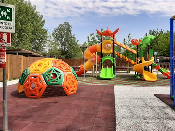 Roulotte in campeggio