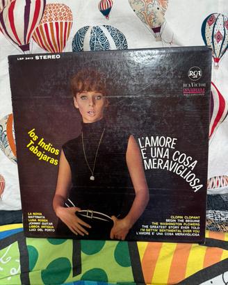 L’amore e una cosa meravigliosa vinile