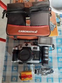 Macchina Fotografica Canomatica e Rullino