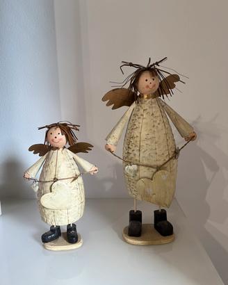 2 Angioletti angeli soprammobile