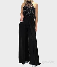 Tuta elegante con paillettes Sharon
