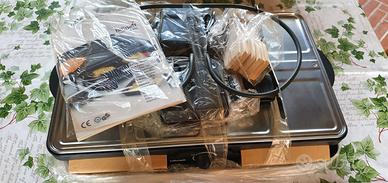 Raclette Griglia elettrica Bifinett CON ACCESSORI