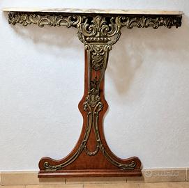Consolle vintage con specchio abbinato