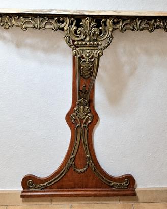 Consolle vintage con specchio abbinato