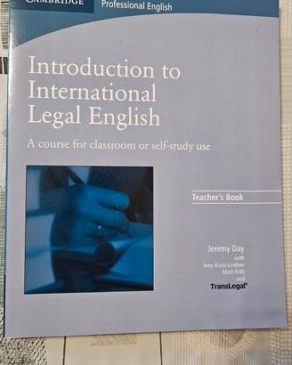 Introduction to international legal english jeremy