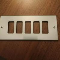 BTICINO placca 5 porte