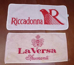 COPPIA TOVAGLIETTE RICCADONNA E LA VERSA SPUMANTI