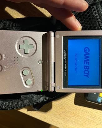 Nintendo game boy sp pink