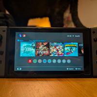 Nintendo Switch + Zelda TOTK + Mario Kart 8
