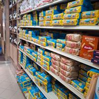 Scaffali da supermercato