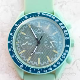 OROLOGIO AL QUARZO VERDE ACQUA NEW