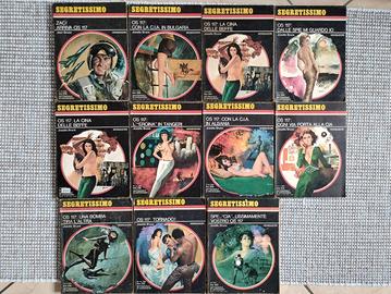 Lotto 11 libri Segretissimo OS 117 anni 60/70 