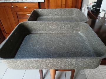 1 grande lasagnera teglia effetto pietra