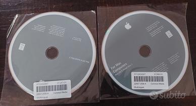 Apple imac Set installazione 2 DVD OSX 10.5.2