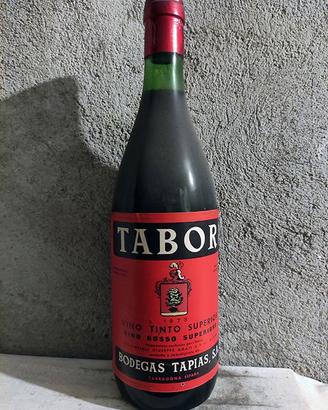 Tinto rosso superiore Tabor, vintage 1973