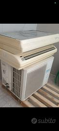 2 climatizzatori fuji 24000btu soffitto/pavimento