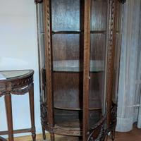 vetrinetta d'antiquariato 