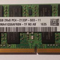 Ram ddr4 8GB per notebook HMA41GS6AFR8N
