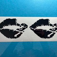 Adesivo Bacio Teschio