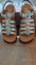 👡 Sandali bambina POM D’API – tg 33 – nuovi